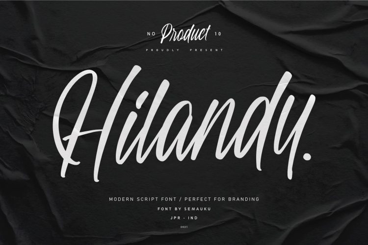 modern script font