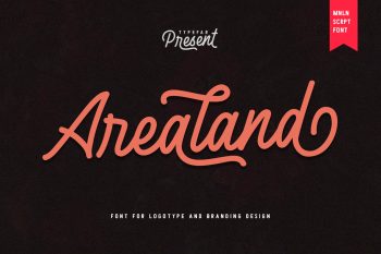 script font arealand