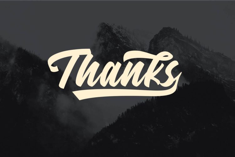 script font