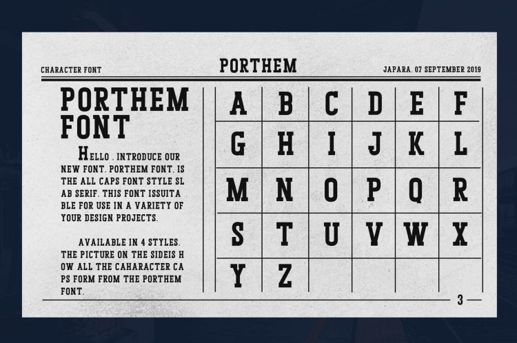 Slab Serif Font